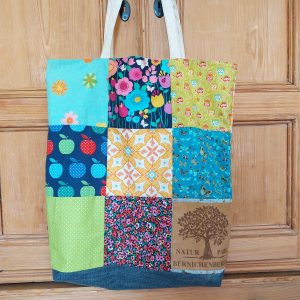 Patchworktasche aus Baumwolle
