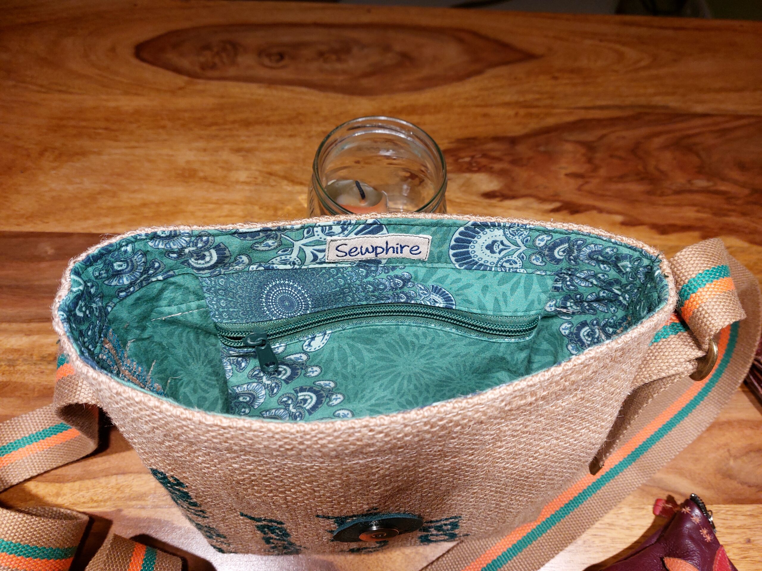 Handtasche aus Kaffeesack - Image 3