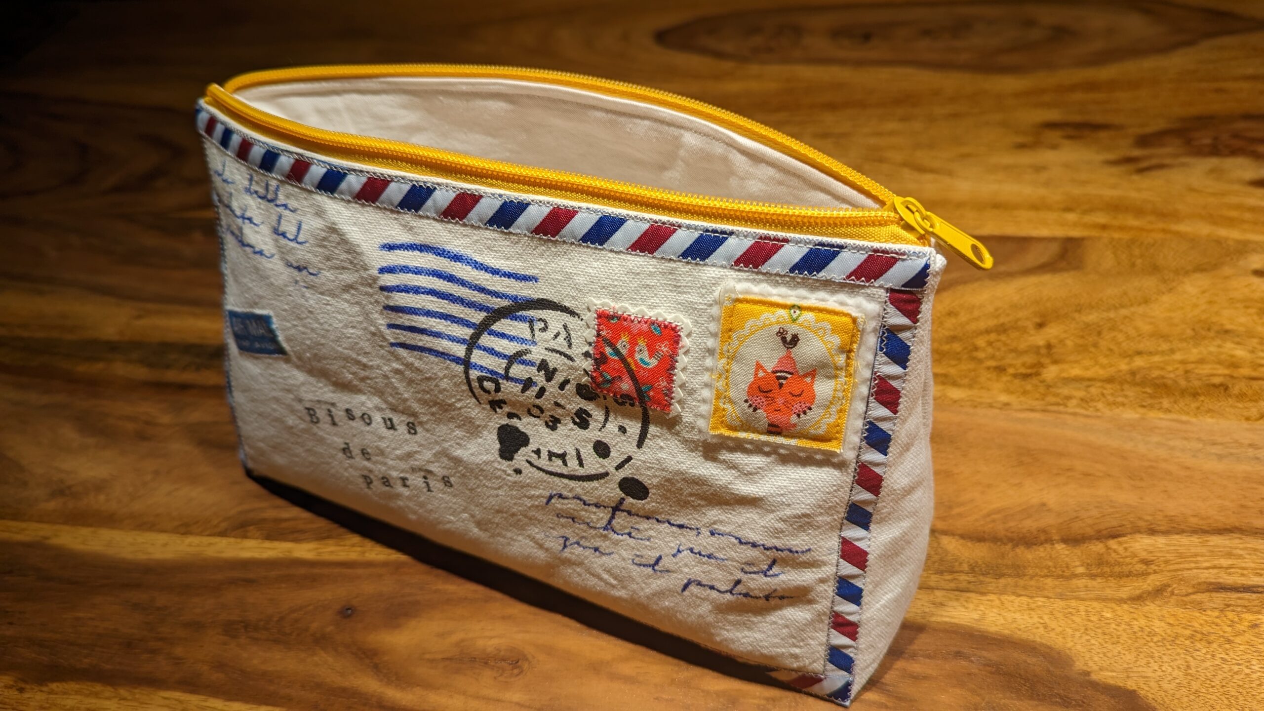 Airmail Kosmetiktasche – Bild 5
