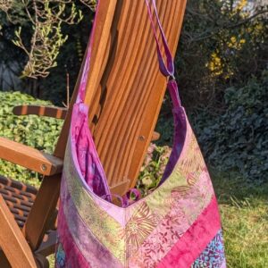 Umhängetasche Batik Patchwork